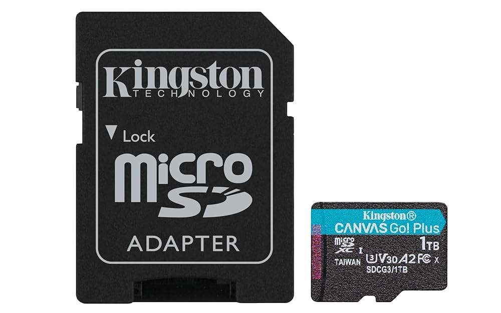 Amazon | Kingston Canvas Go! Plus microSDメモリーカード